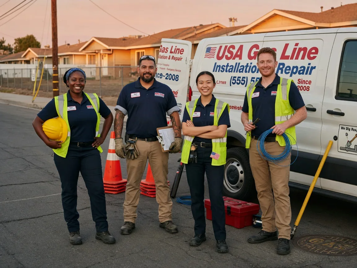 Gas Line Installation company in Bangs, TX
